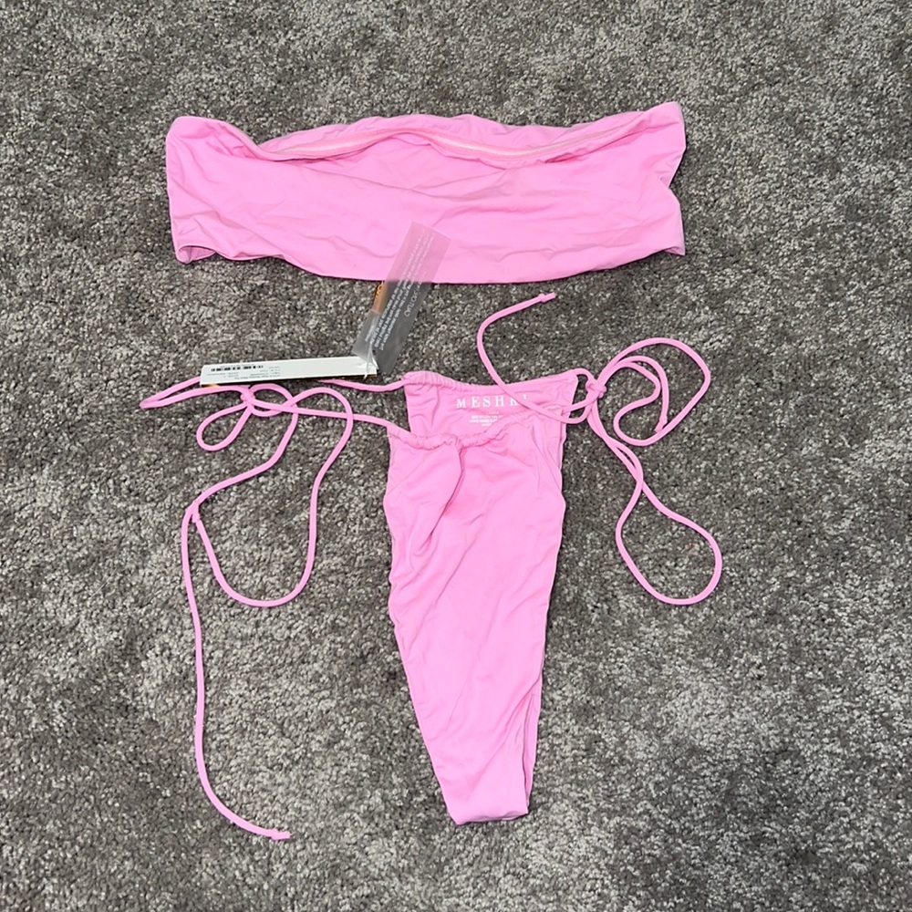 Meshki bikini size large NWT